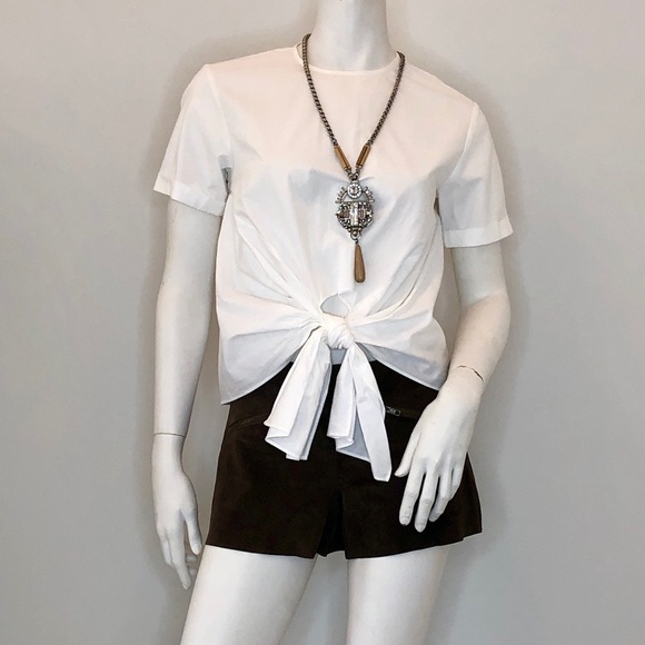 Nordstrom | BP. Tie Front Blouse | XXS - Picture 1 of 6